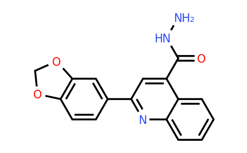 CAS 524932-89-6 | 2-(Benzo[d][1,3]dioxol-5-yl)quinoline-4-carbohydrazide