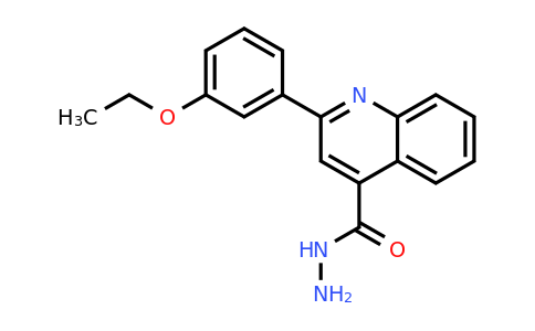 CAS 524932-92-1 | 2-(3-Ethoxyphenyl)quinoline-4-carbohydrazide