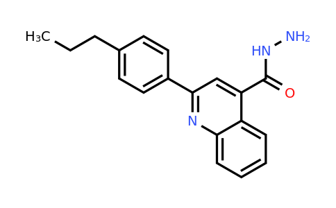 CAS 524934-10-9 | 2-(4-Propylphenyl)quinoline-4-carbohydrazide