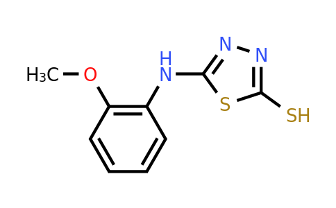 CAS 52494-33-4 | 5-[(2-methoxyphenyl)amino]-1,3,4-thiadiazole-2-thiol