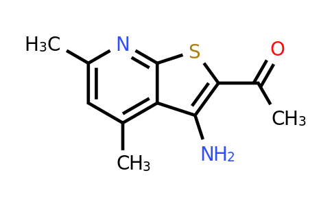 CAS 52505-42-7 | 1-{3-amino-4,6-dimethylthieno[2,3-b]pyridin-2-yl}ethan-1-one