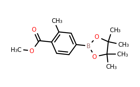 CAS 525362-07-6 | Benzoic acid, 2-methyl-4-(4,4,5,5-tetramethyl-1,3,2-dioxaborolan-2-YL)-, methyl ester