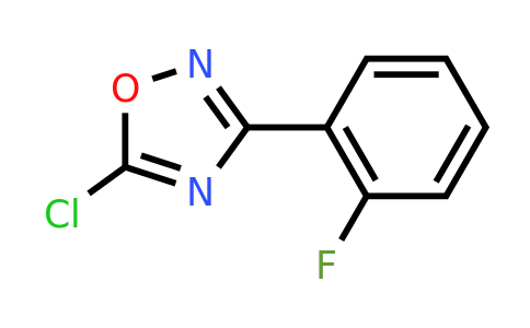 CAS 525574-81-6 | 5-Chloro-3-(2-fluoro-phenyl)-[1,2,4]oxadiazole