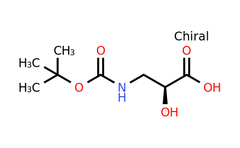 CAS 52558-24-4 | (S)-3-(Boc-amino)-2-hydroxy-propanoic acid