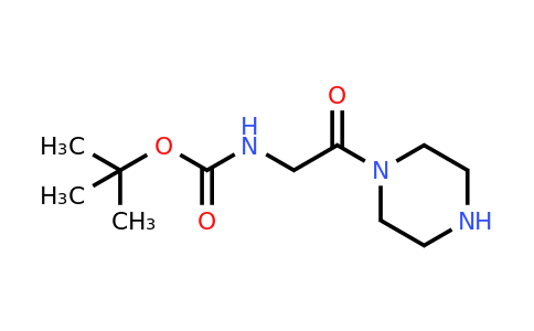CAS 525587-00-2 | tert-butyl N-[2-oxo-2-(piperazin-1-yl)ethyl]carbamate
