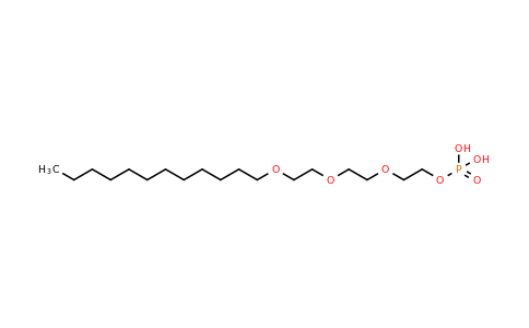 CAS 52598-24-0 | 2-(2-(2-(Dodecyloxy)ethoxy)ethoxy)ethyl dihydrogen phosphate