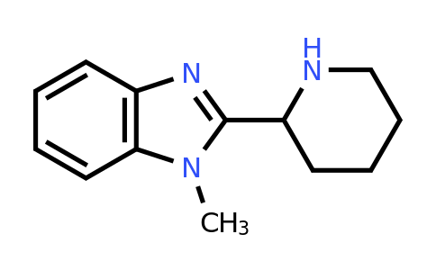 CAS 526183-20-0 | 1-Methyl-2-(piperidin-2-yl)-1H-1,3-benzodiazole