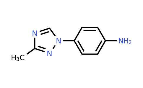 CAS 52739-51-2 | 4-(3-Methyl-1H-1,2,4-triazol-1-yl)aniline
