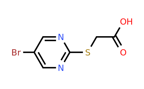CAS 52767-92-7 | 2-((5-Bromopyrimidin-2-yl)thio)acetic acid