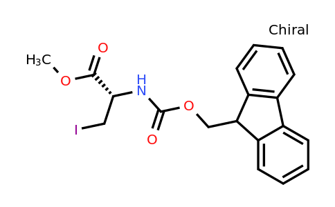 CAS 527696-77-1 | (9H-Fluoren-9-YL)methyl (S)-1-(methoxycarbonyl)-2-iodoethylcarbamate