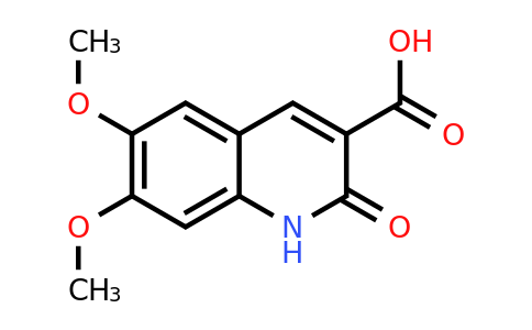 CAS 5278-37-5 | 6,7-Dimethoxy-2-oxo-1,2-dihydroquinoline-3-carboxylic acid