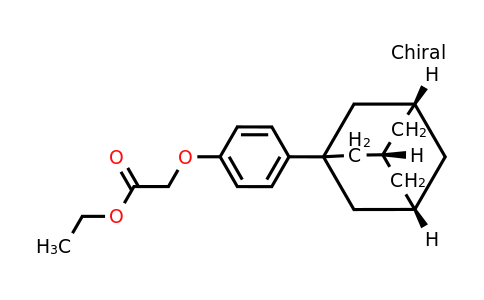 CAS 52804-25-8 | Ethyl 2-(4-((3r,5r,7r)-adamantan-1-yl)phenoxy)acetate