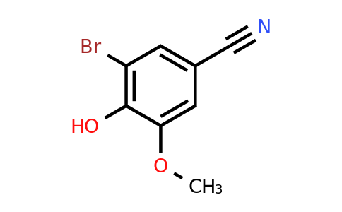 CAS 52805-45-5 | 3-bromo-4-hydroxy-5-methoxybenzonitrile