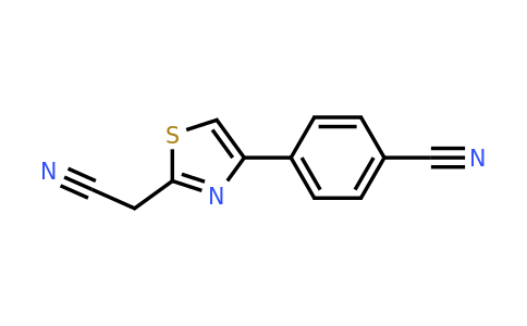 CAS 528522-91-0 | 4-[2-(Cyanomethyl)-1,3-thiazol-4-yl]benzonitrile