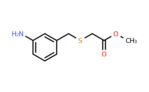 CAS 528883-59-2 | Methyl 2-{[(3-aminophenyl)methyl]sulfanyl}acetate