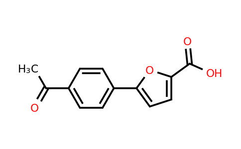 CAS 52938-95-1 | 5-(4-Acetylphenyl)furan-2-carboxylic acid