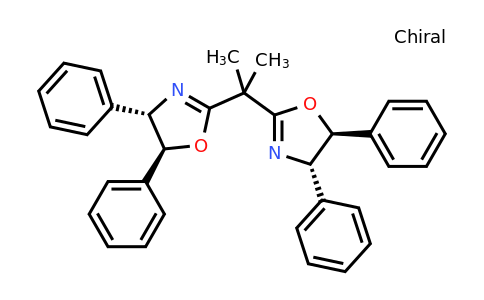 CAS 529489-04-1 | (4S,4'S,5S,5'S)-2,2'-(1-Methylethylidene)bis(4,5-dihydro-4,5-diphenyloxazole)
