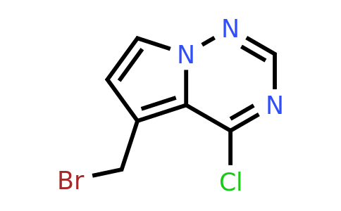 CAS 529508-57-4 | 5-(bromomethyl)-4-chloropyrrolo[2,1-f][1,2,4]triazine