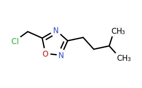 CAS 529510-32-5 | 5-(Chloromethyl)-3-isopentyl-1,2,4-oxadiazole