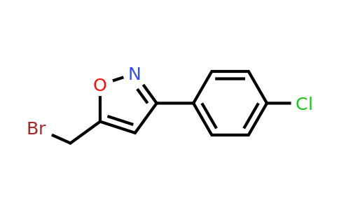 CAS 5300-92-5 | 5-(Bromomethyl)-3-(4-chlorophenyl)isoxazole