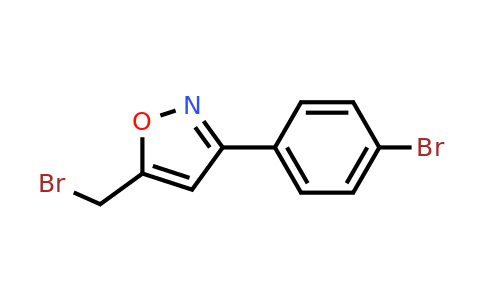 CAS 5300-99-2 | 5-Bromomethyl-3-(4-bromo-phenyl)-isoxazole