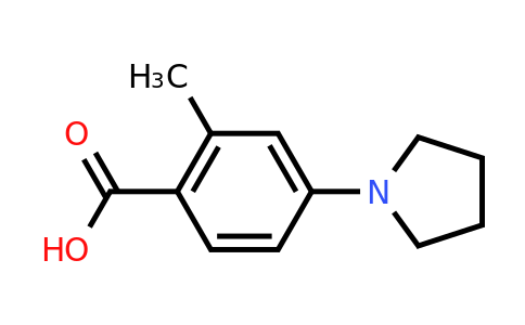 CAS 530092-32-1 | 2-methyl-4-(pyrrolidin-1-yl)benzoic acid