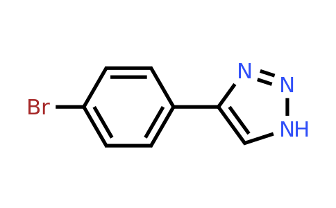4-(4-Bromophenyl)-1H-1,2,3-triazole