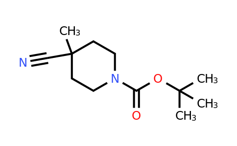 CAS 530115-96-9 | tert-butyl 4-cyano-4-methylpiperidine-1-carboxylate