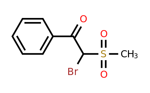 CAS 53066-72-1 | 2-bromo-2-methanesulfonyl-1-phenylethan-1-one