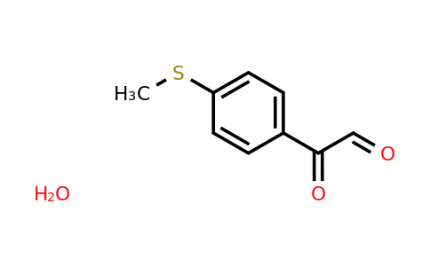 CAS 53066-73-2 | 2-(4-(Methylthio)phenyl)-2-oxoacetaldehyde hydrate