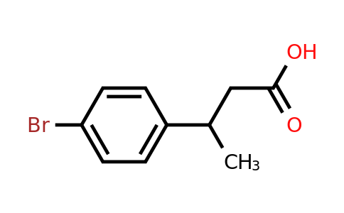 CAS 53086-46-7 | 3-(4-Bromophenyl)butanoic acid