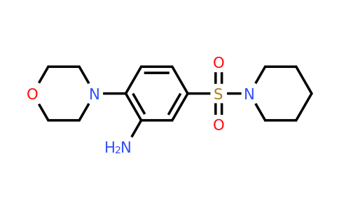 CAS 53162-45-1 | 2-(morpholin-4-yl)-5-(piperidine-1-sulfonyl)aniline