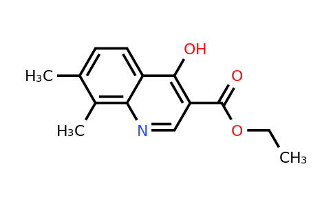 Ethyl 4-hydroxy-7,8-dimethylquinoline-3-carboxylate