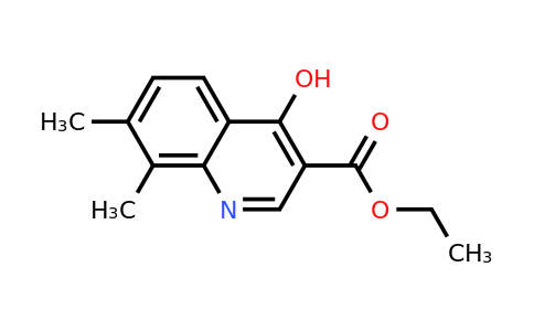 CAS 53164-33-3 | Ethyl 4-hydroxy-7,8-dimethylquinoline-3-carboxylate