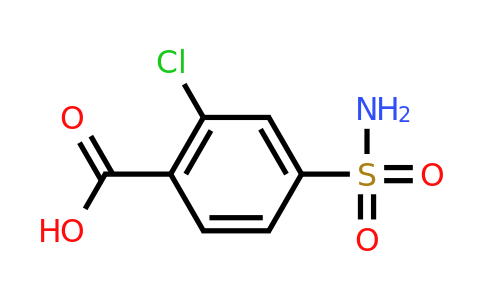 CAS 53250-84-3 | 2-chloro-4-sulfamoylbenzoic acid