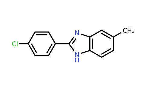 CAS 53314-17-3 | 2-(4-chlorophenyl)-5-methyl-1H-benzo[d]imidazole
