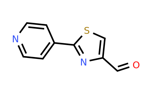 CAS 533885-37-9 | 2-(Pyridin-4-YL)thiazole-4-carbaldehyde