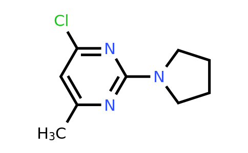 CAS 53461-40-8 | 4-Chloro-6-methyl-2-(pyrrolidin-1-yl)pyrimidine