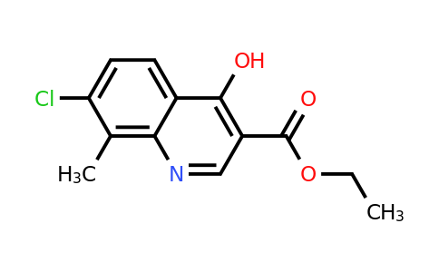 CAS 5350-94-7 | Ethyl 7-chloro-4-hydroxy-8-methylquinoline-3-carboxylate