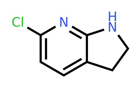 CAS 53516-07-7 | 6-chloro-1H,2H,3H-pyrrolo[2,3-b]pyridine