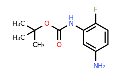 CAS 535170-18-4 | (5-Amino-2-fluoro-phenyl)-carbamic acid tert-butyl ester