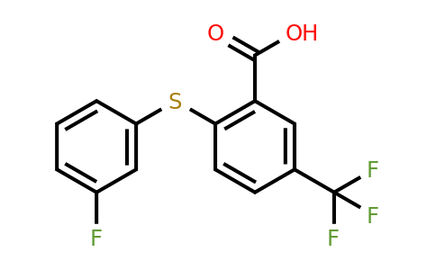 CAS 53542-36-2 | 2-[(3-fluorophenyl)sulfanyl]-5-(trifluoromethyl)benzoic acid