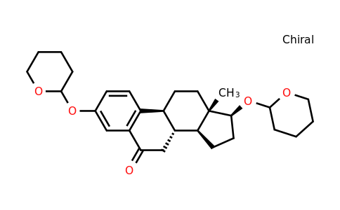 CAS 53573-82-3 | (8R,9S,13S,14S,17S)-13-methyl-3,17-bis((tetrahydro-2H-pyran-2-yl)oxy)-7,8,9,11,12,13,14,15,16,17-decahydro-6H-cyclopenta[a]phenanthren-6-one
