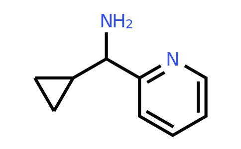 CAS 535925-68-9 | 1-Cyclopropyl-1-(2-pyridyl)methylamine