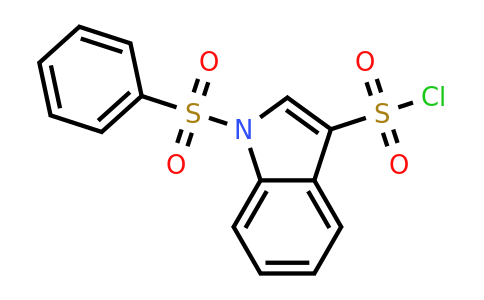 CAS 535930-73-5 | 1-(phenylsulfonyl)-1H-indole-3-sulfonyl chloride