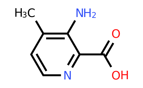 CAS 53636-30-9 | 3-Amino-4-methyl-2-pyridinecarboxylic acid