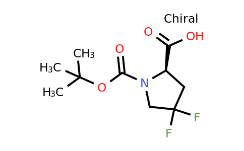 CAS 536747-87-2 | (2R)-1-[(tert-butoxy)carbonyl]-4,4-difluoropyrrolidine-2-carboxylic acid
