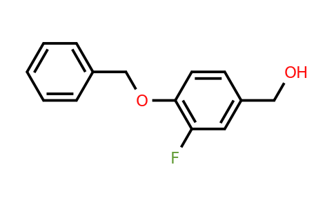 CAS 536974-94-4 | (4-(Benzyloxy)-3-fluorophenyl)methanol