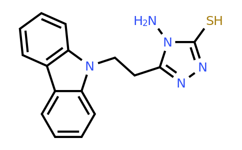 CAS 537017-30-4 | 4-amino-5-[2-(9H-carbazol-9-yl)ethyl]-4H-1,2,4-triazole-3-thiol