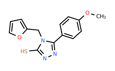 CAS 537017-40-6 | 4-[(furan-2-yl)methyl]-5-(4-methoxyphenyl)-4H-1,2,4-triazole-3-thiol